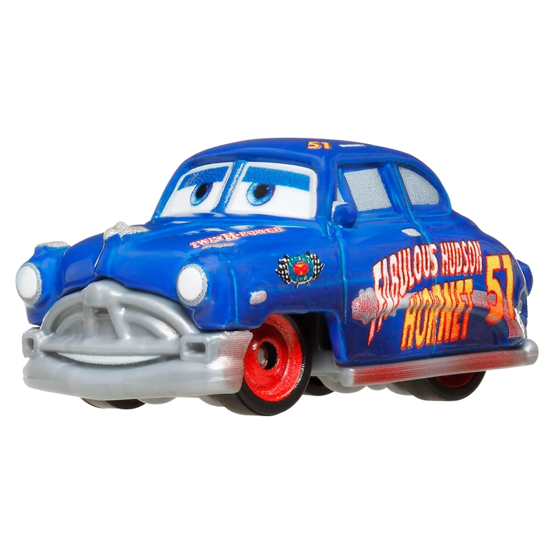 CARS DISNEY PIXAR VEHICULO PAQUETE DE 3 - FABULOSO HUDSON HORNET - 6