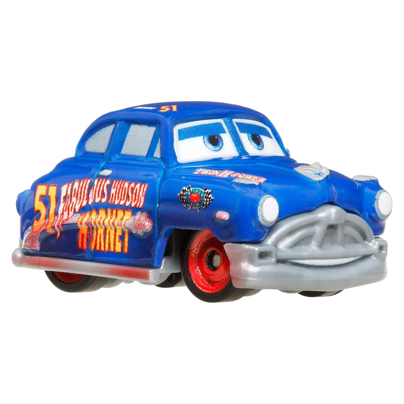 CARS DISNEY PIXAR VEHICULO PAQUETE DE 3 - FABULOSO HUDSON HORNET - 8