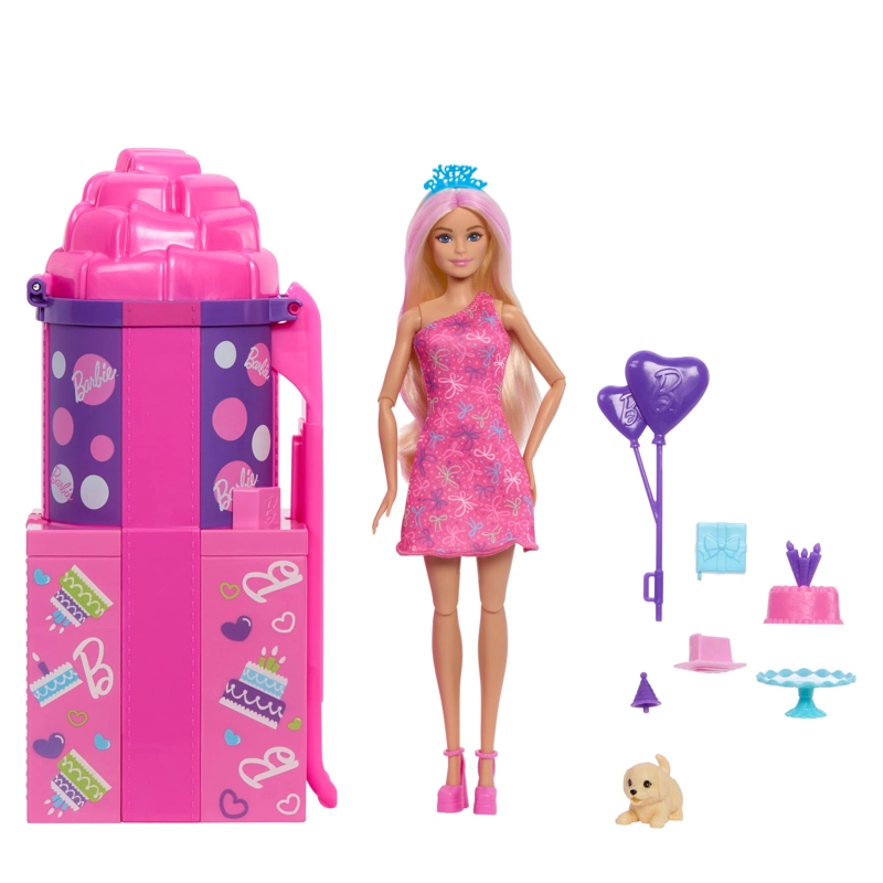BARBIE PARTY UNBOXED RESBALADILLA - 2