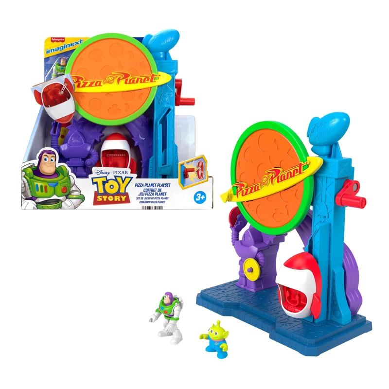 IMAGINEXT SET DE PIZZA PLANET CON BUZZ Y ALIEN TOY STORY - 1