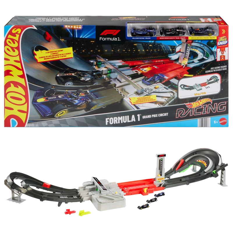HOT WHEELS PISTA DE JUGUETE GRAND PRIX - 1
