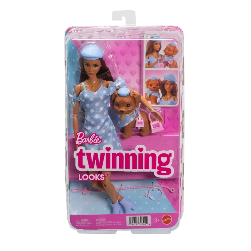 BARBIE LOOKS IGUALES TERESA Y PERRITO - 1