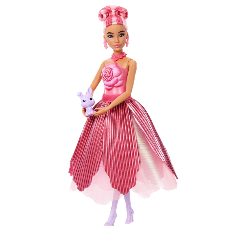 BARBIE REVEAL DE FLORES SORPRESA - ROJO - 5