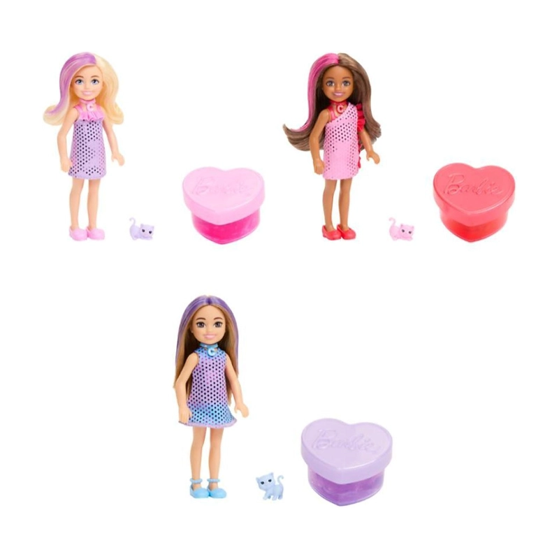 BARBIE CHELSEA FIESTA GLAMOUR SORPRESA - 1