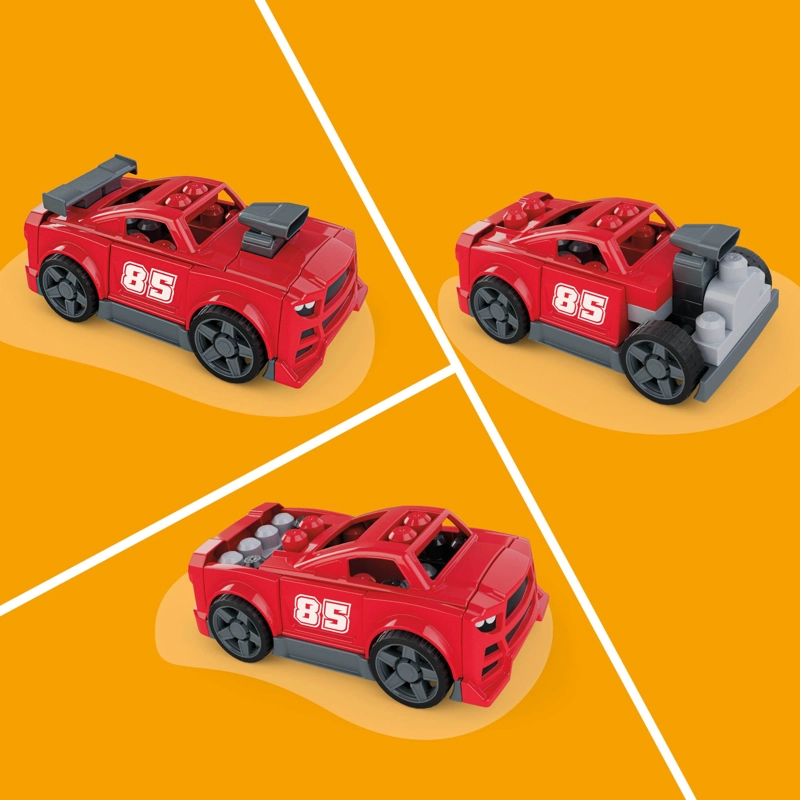 MEGA BLOKS   3 EN 1 AUTO ARMA Y ACELERA - 3