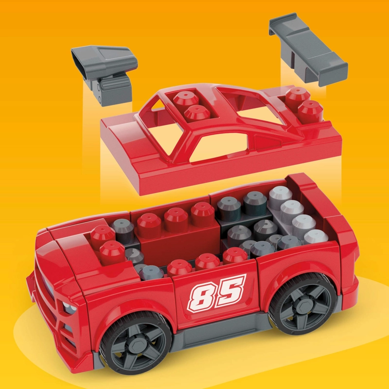 MEGA BLOKS   3 EN 1 AUTO ARMA Y ACELERA - 6