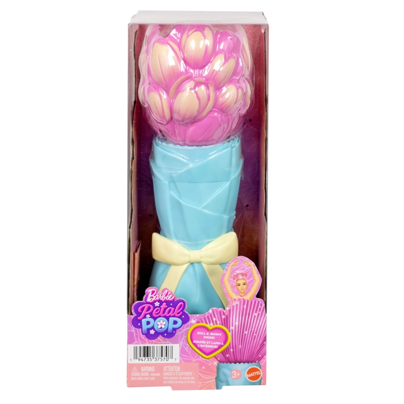 BARBIE REVEAL DE FLORES SORPRESA - ROSADO - 6