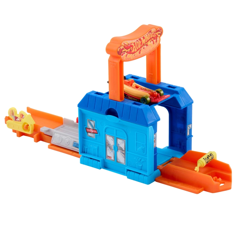 HOT WHEELS PISTAS SORPRESA - SERVICIO EN EL VEHICULO - 5