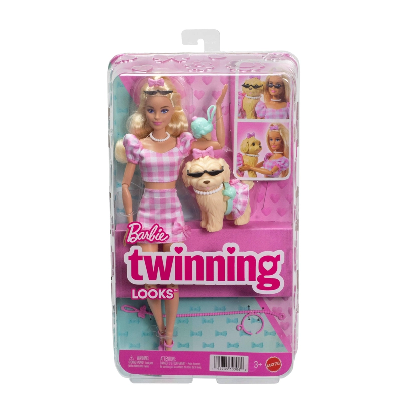 BARBIE LOOKS IGUALES MALIBU Y PERRITO - 1