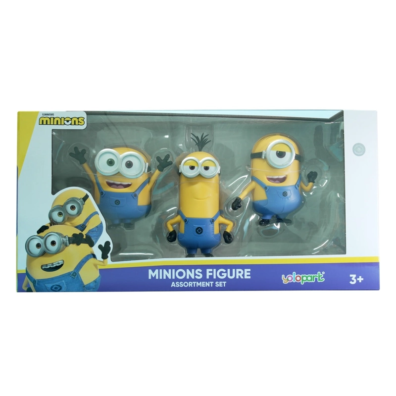 SET 3 FIGURAS DE 9 A 13 CM MINIONS - 2