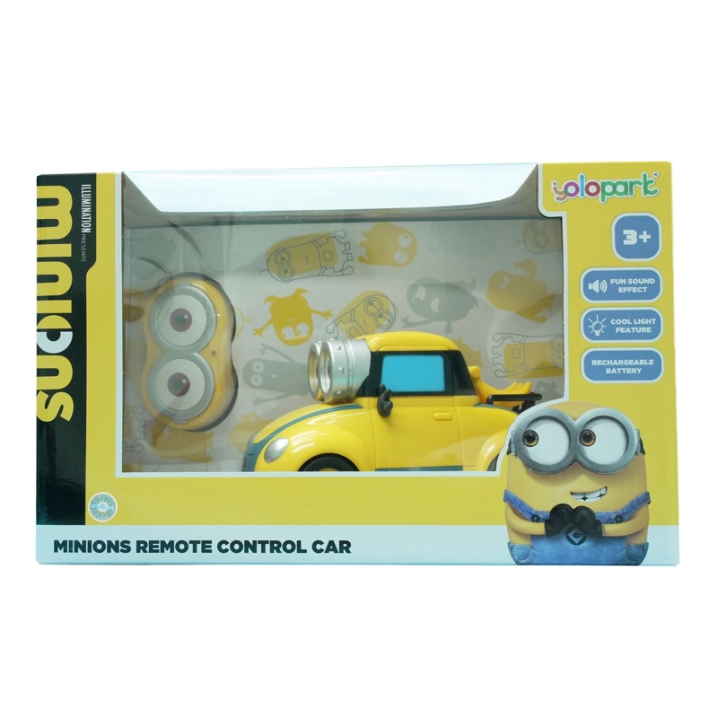 VEHICULO RADIOCONTROLADO CON BATERIA RECARGABLE MINIONS - 2