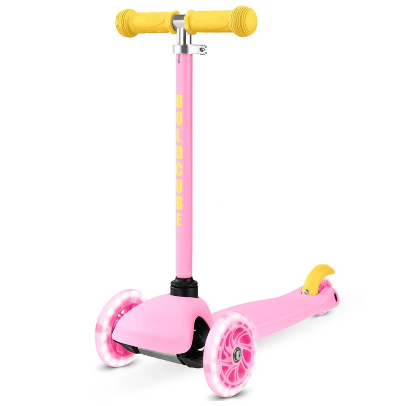 TRISCOOTER ULTRA LIGERO BOLDCUBE - ROSADO - 1