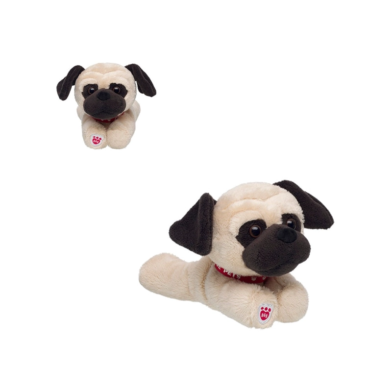 MINI PELUCHE BEANS PUG BUILD-A-BEAR - 1