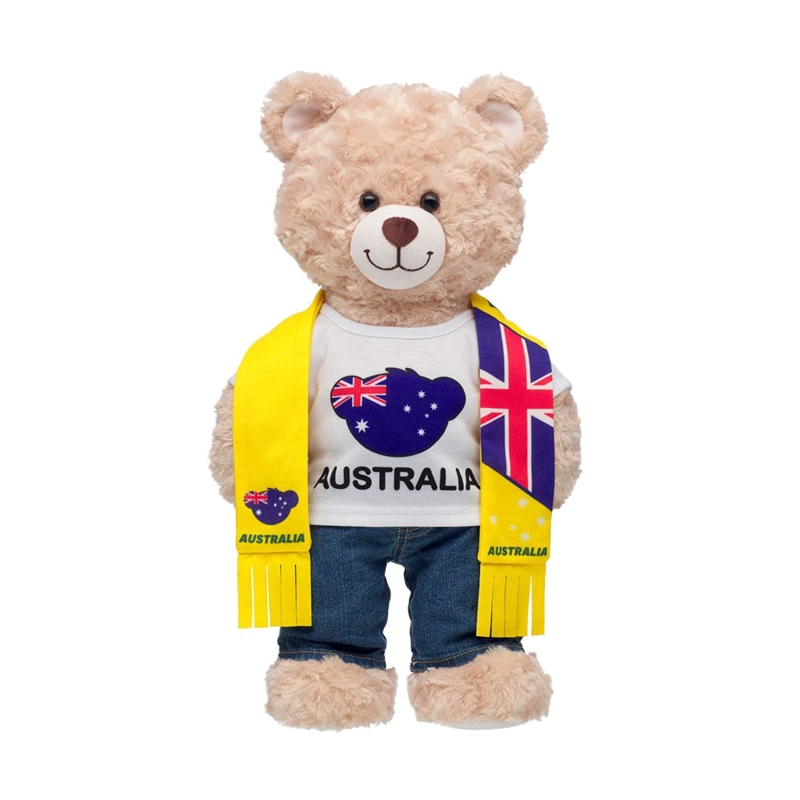 SET POLERA Y BUFANDA AUSTRALIA BUILD-A-BEAR - 2