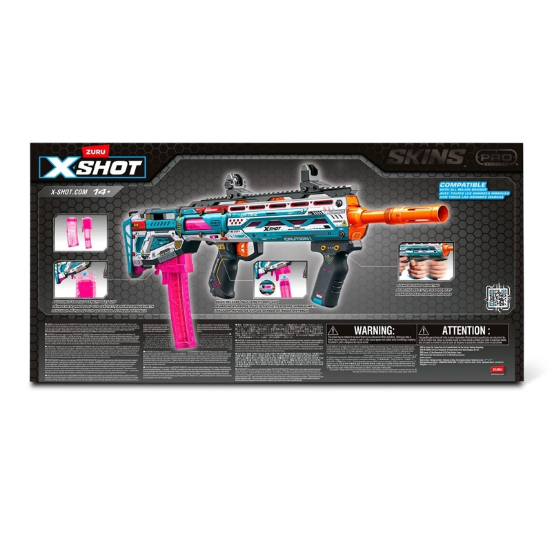 LANZA DARDOS PRO SERIES SINISTER CON 40 DARDOS X-SHOT - 4