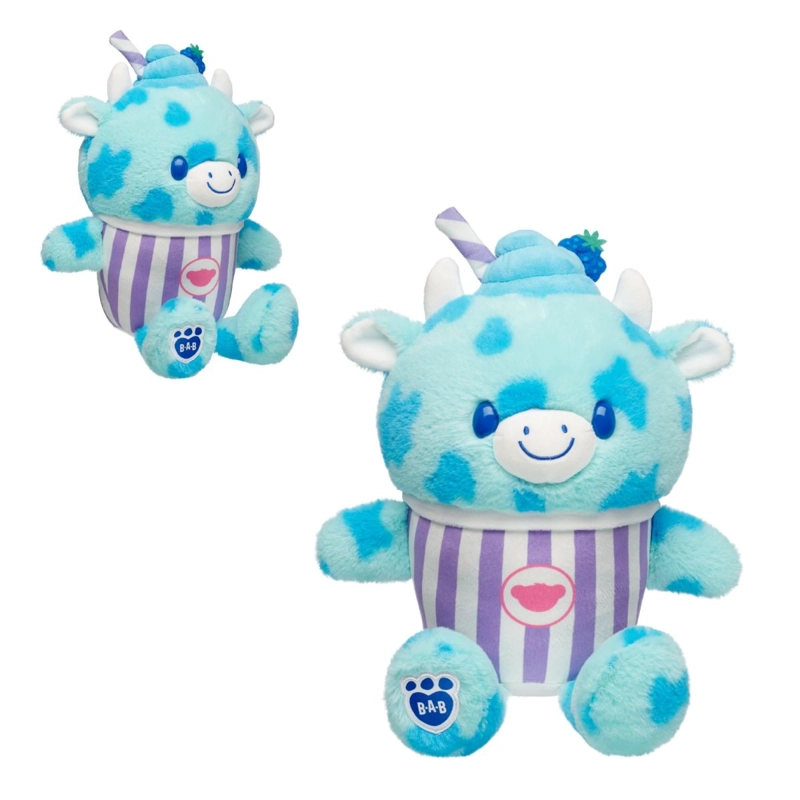 PELUCHE VACA AZUL SLUSHIE BUILD-A-BEAR - 1