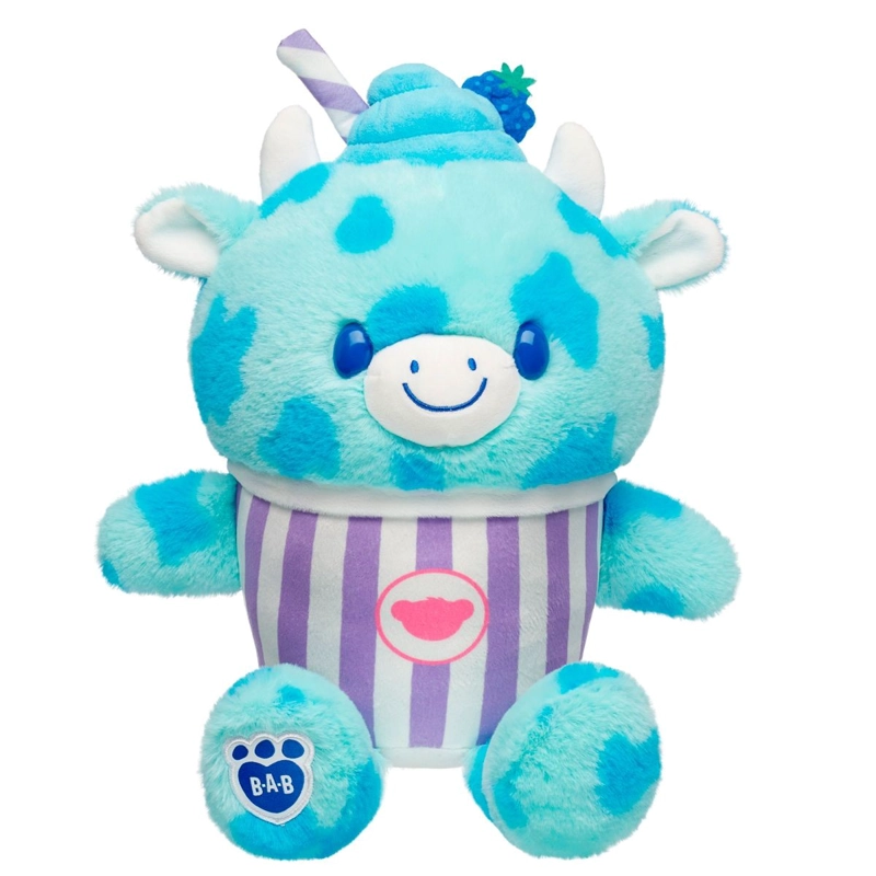 PELUCHE VACA AZUL SLUSHIE BUILD-A-BEAR - 2