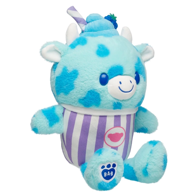 PELUCHE VACA AZUL SLUSHIE BUILD-A-BEAR - 3