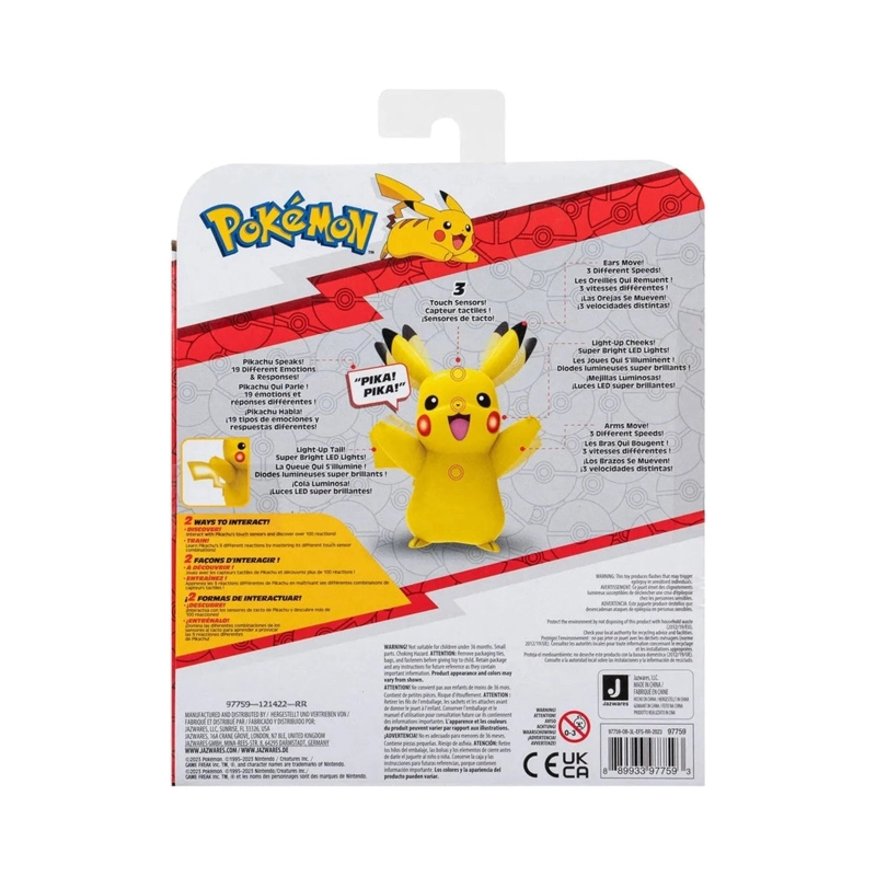 (POKEMON) POKEMON FIGURA DE LUJO PIKACHU - 3