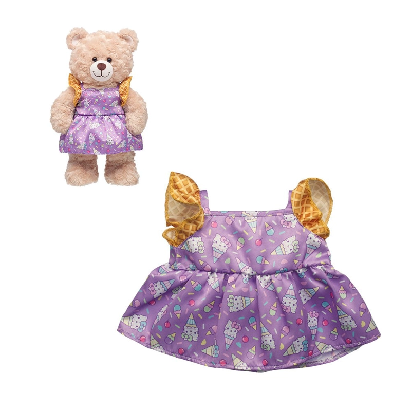 VESTIDO HELLO KITY SPRINKLE SANRIO BUILD-A-BEAR - 1