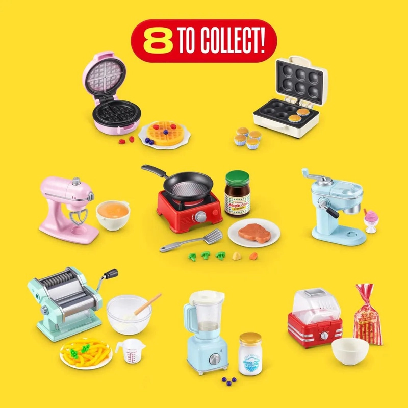 CAPSULA MINI BRANDS CON 9 SORPRESAS COCINA MAGICA DE ZURU - - 3