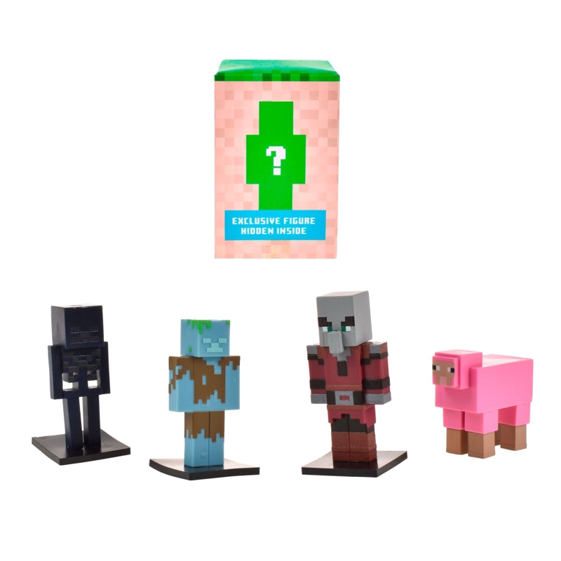 SET 5 FIGURAS 6 CMS TOPPEEZ MINECRAFT - AHOGADO - 3
