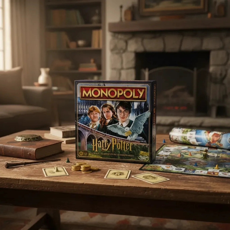 HASBRO GAMES MONOPOLY HARRY POTTER - 1