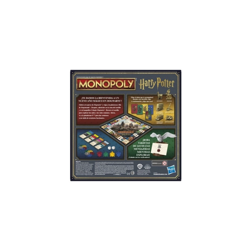 HASBRO GAMES MONOPOLY HARRY POTTER - 4