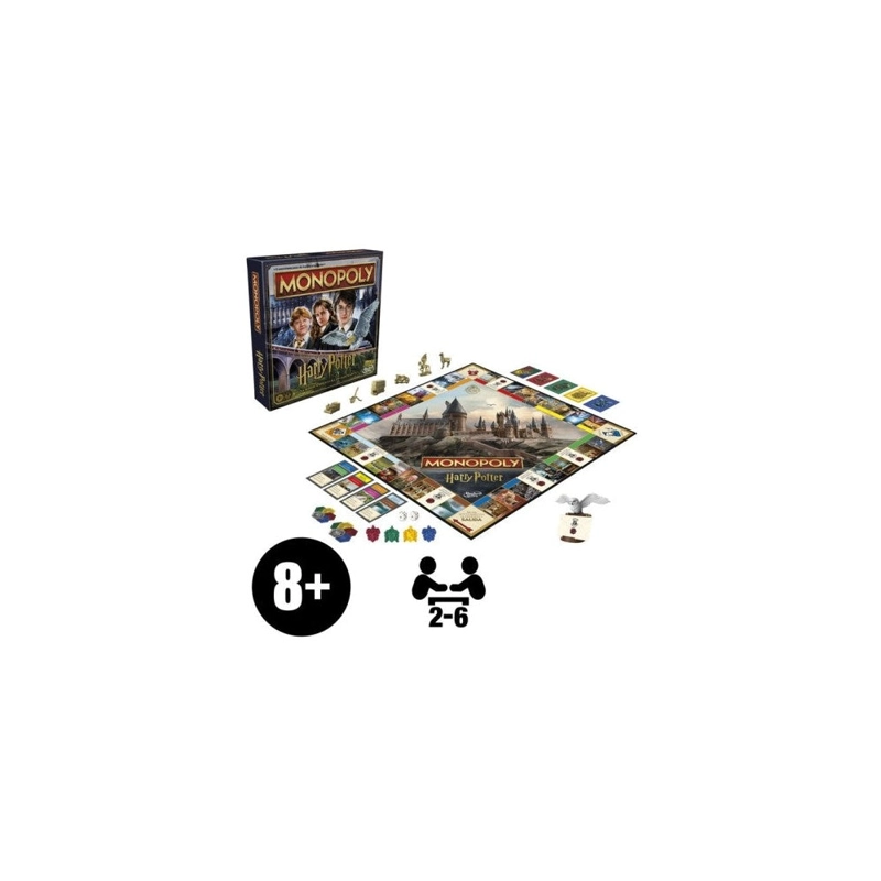 HASBRO GAMES MONOPOLY HARRY POTTER - 5
