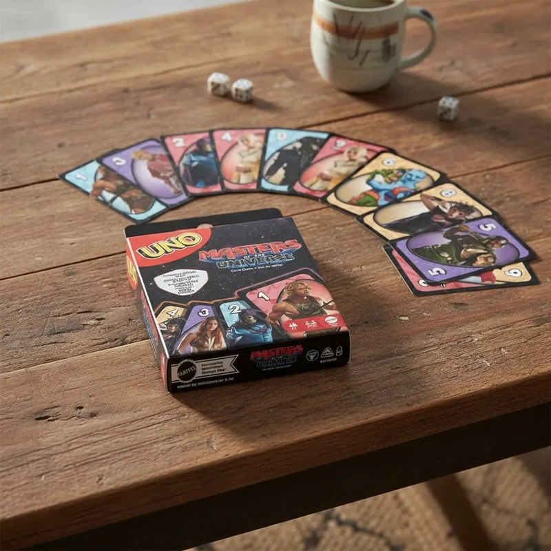 JUEGO DE MESA UNO MASTERS OF THE UNIVERSE - 1