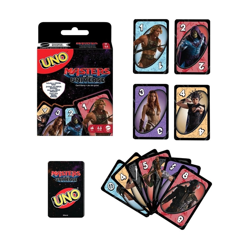 JUEGO DE MESA UNO MASTERS OF THE UNIVERSE - 2