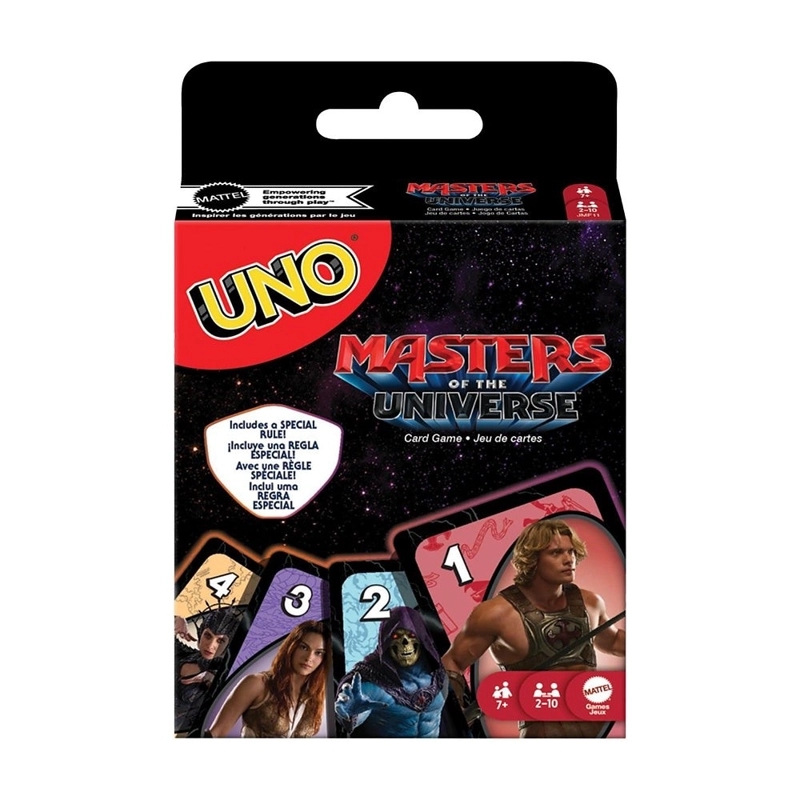 JUEGO DE MESA UNO MASTERS OF THE UNIVERSE - 4