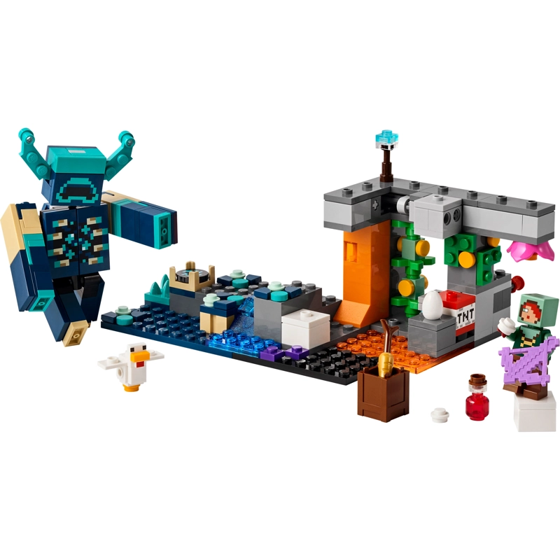 EL ENCUENTRO CON EL GUARDIA LEGO MINECRAFT - 1