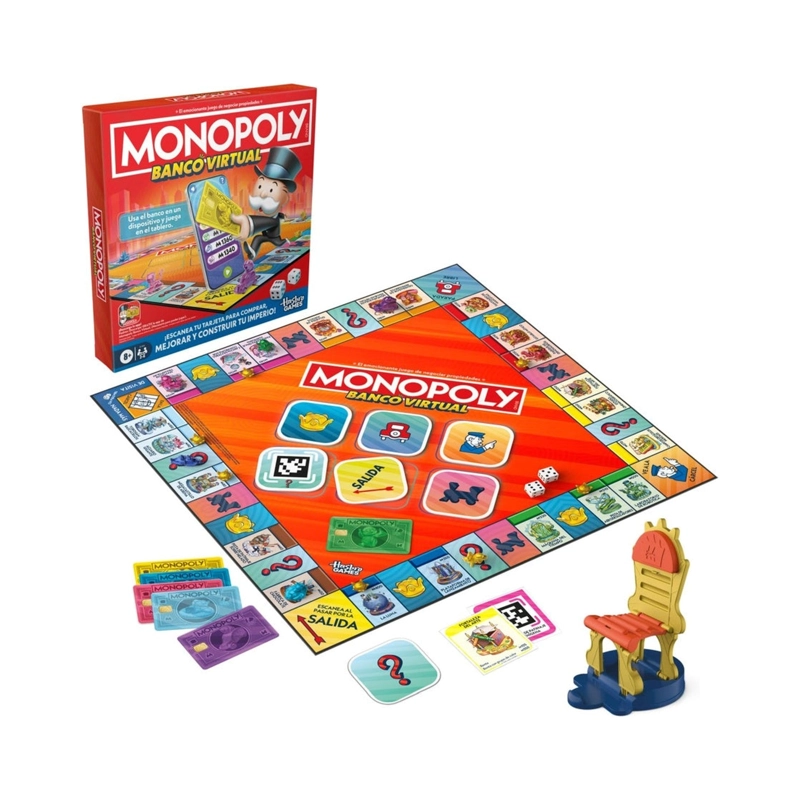 MONOPOLY BANCA VIRTUAL HASBRO - 1