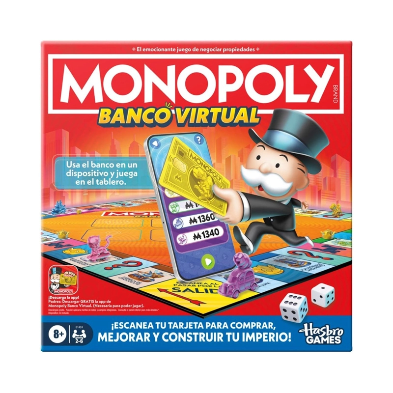 MONOPOLY BANCA VIRTUAL HASBRO - 2