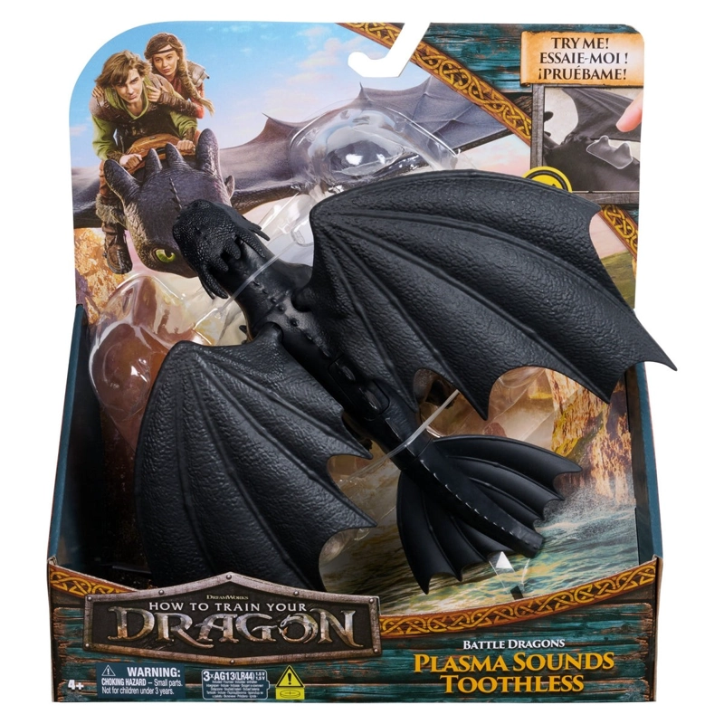 COMO ENTRENAR A TU DRAGON FIGURAS CON SONIDO - TOOTHLESS - 8