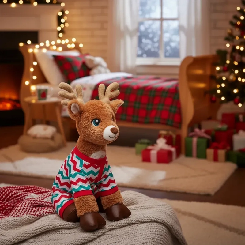 PIJAMA RAYAS NAVIDAD PROMISE PETS BUILD-A-BEAR - 2