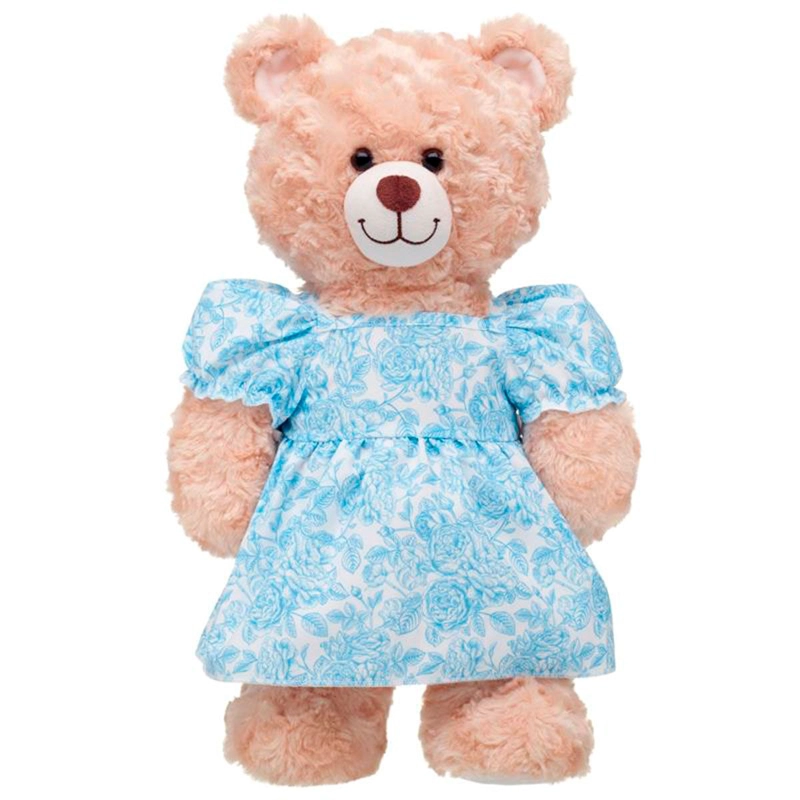 VESTIDO FLORAL AZUL BUILD-A-BEAR - 2