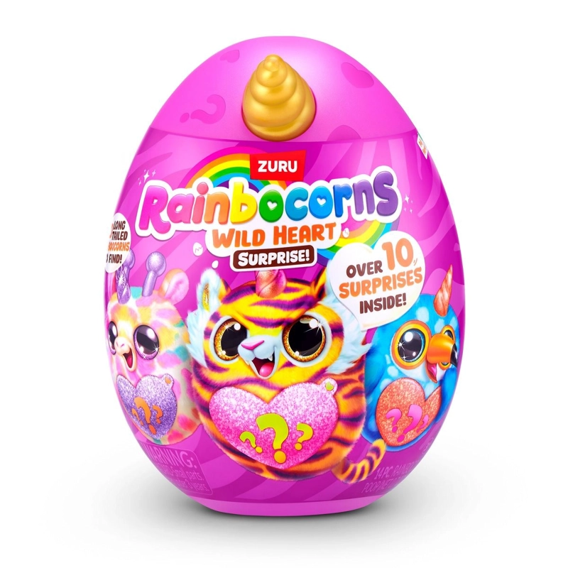 HUEVO SORPRESA SPARKLE HEART RAINBOCORNS DE ZURU MODELOS SURTIDOS - 3