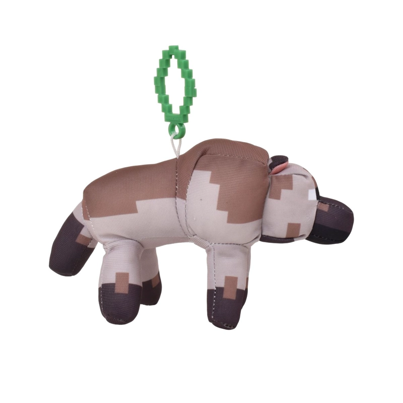 PELUCHE CON CLIP MINECRAFT - LOBO - 2