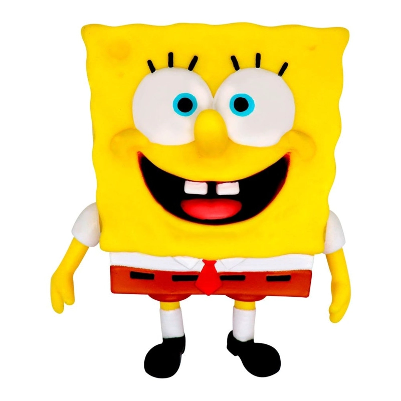 FIGURA STRECH DE GOMA DE 11 A 15 CMS QUE SE ESTIRA BOB ESPONJA - BOB ESPONJA FELIZ - 3