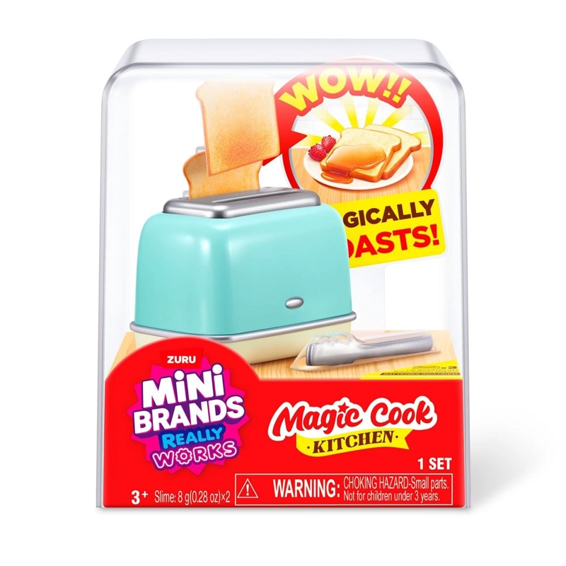 CAPSULA MINI BRANDS CON 9 SORPRESAS COCINA MAGICA DE ZURU - - 1