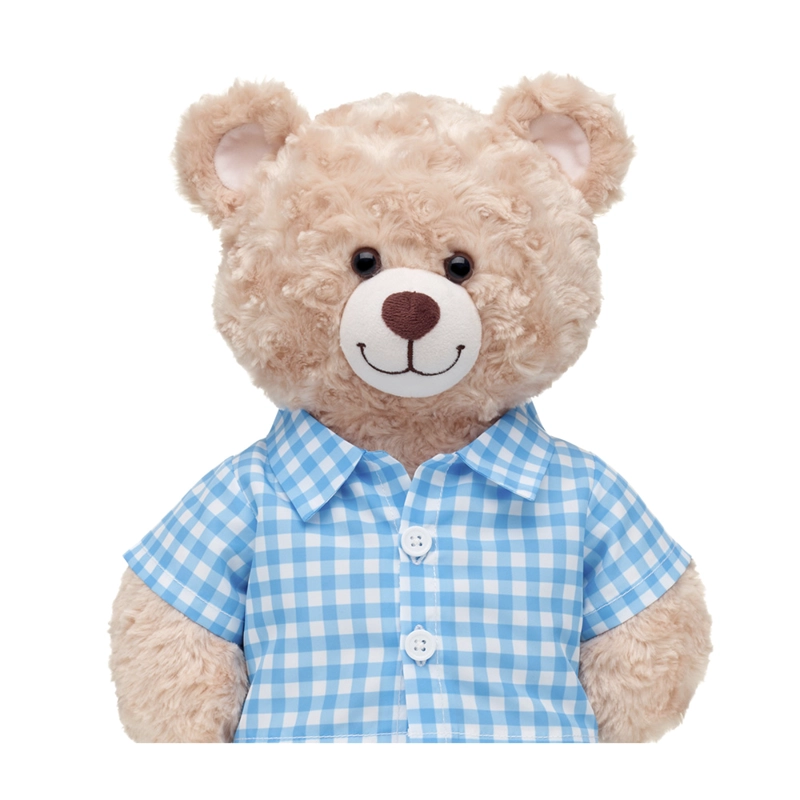 CAMISA CUADRILLE AZUL BUILD-A-BEAR - 2