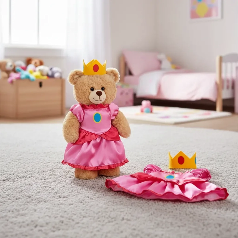 DISFRAZ PRINCESA MARIO BROS BUILD-A-BEAR - 2