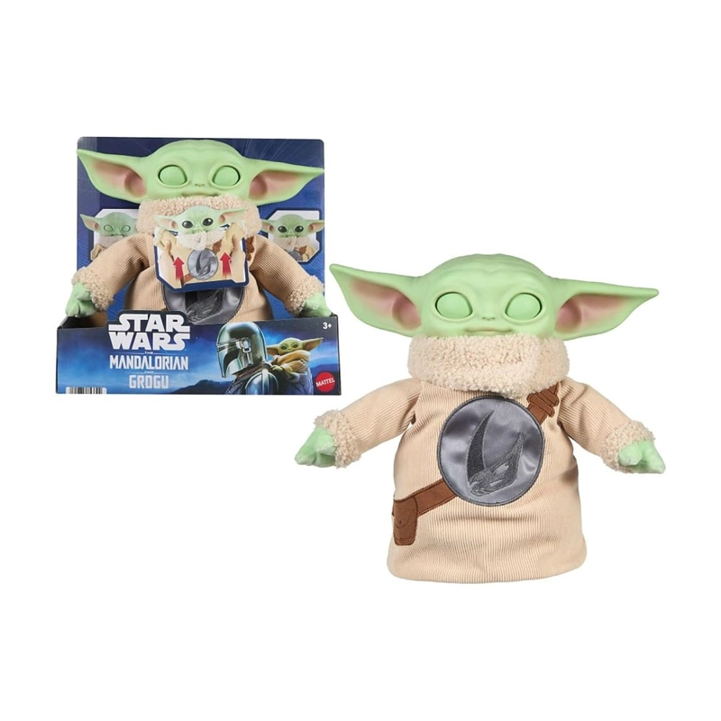 GROGU FUERZA LEVANTADORA PELUCHE STAR WARS MATTEL - 1