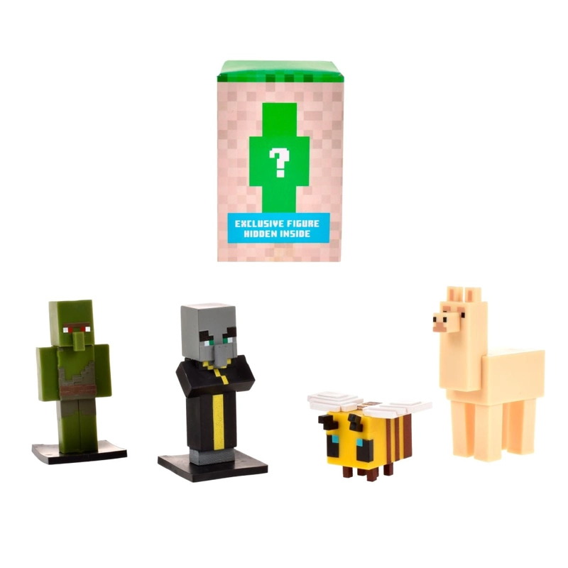 SET 5 FIGURAS 6 CMS TOPPEEZ MINECRAFT - EVOCADOR - 3
