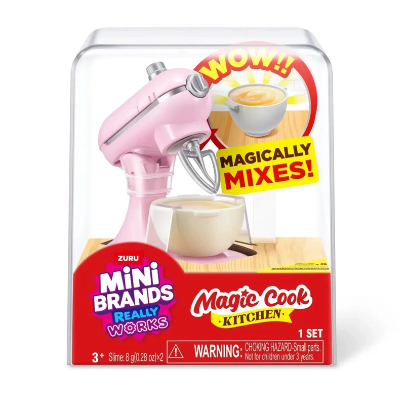 CAPSULA MINI BRANDS CON 9 SORPRESAS COCINA MAGICA DE ZURU - - 4