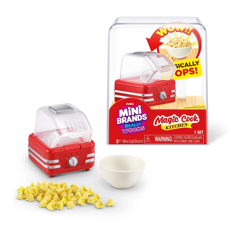 CAPSULA MINI BRANDS CON 9 SORPRESAS COCINA MAGICA DE ZURU - - 1