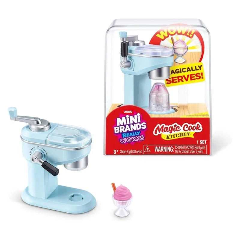 CAPSULA MINI BRANDS CON 9 SORPRESAS COCINA MAGICA DE ZURU - - 1