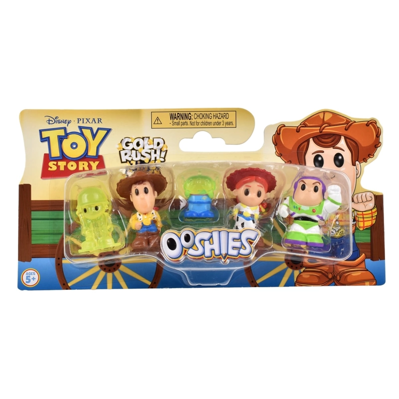 PACK 5 FIGURAS OOSHIES COLECCIONABLES TOY STORY - 1